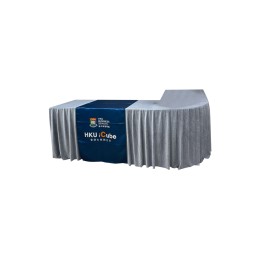 Customized suede solid color table cover design sign-in meeting lecture table cover L-shaped tablecloth garment factory TBC060 Customized suede solid color table cover design sign-in meeting lecture table cover L-shaped tablecloth garment factory TBC060